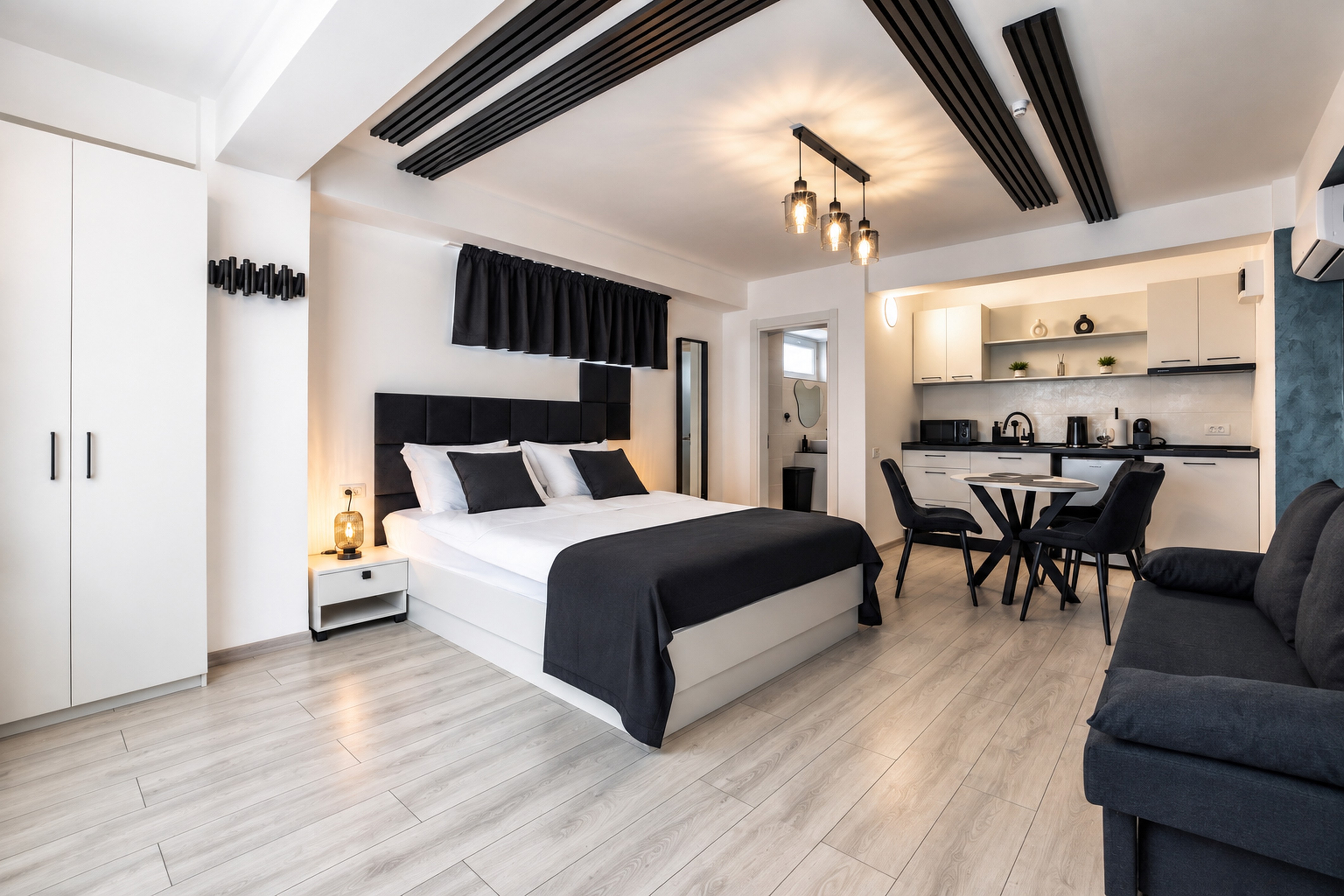 Studio Albastru interior